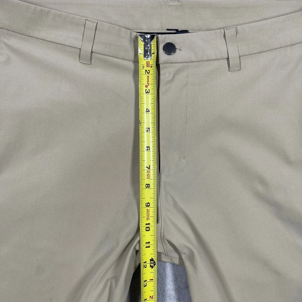 Lululemon Commission Slim-Fit Pants Mens 38 Khaki Tan Performance Chino READ